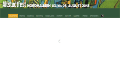 Desktop Screenshot of das-altstadtfest.de